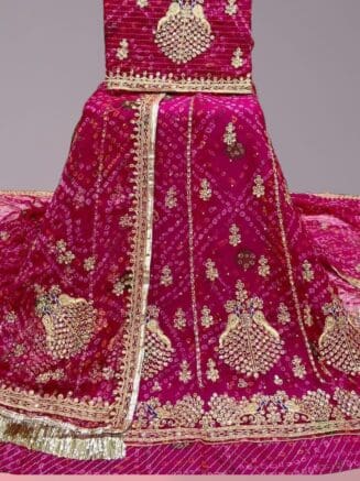 Bandhej Mor Rajasthani Dress