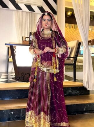 rajputi satan poshak with price