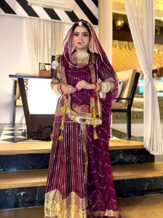 rajputi satan poshak with price