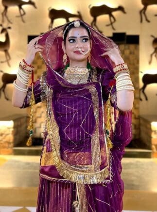 rajputi satan poshak with price