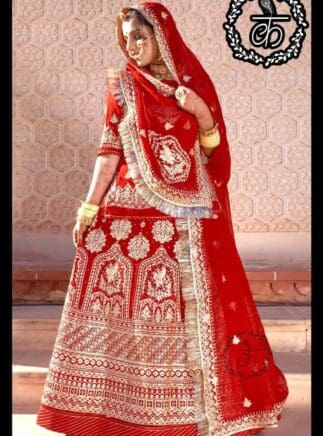 Rajputi Bridal Poshak