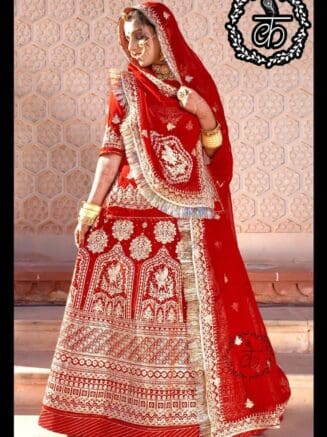 Rajputi Bridal Poshak