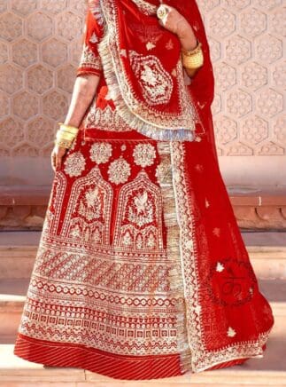 Rajputi Bridal Poshak