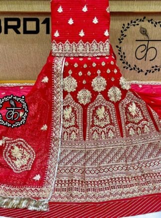 Rajputi Bridal Poshak