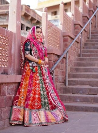 Bridal Rajputi Poshak