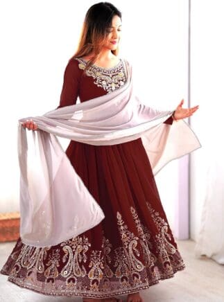 Anarkali salwar kameez