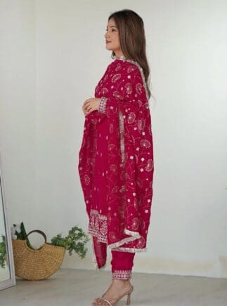Pink kurta set