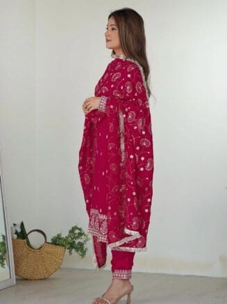 Pink kurta set