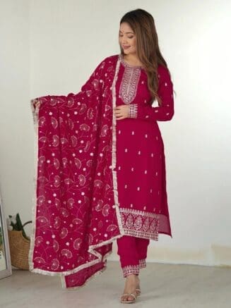 Pink kurta set