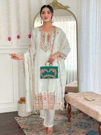 Meesho party wear kurti set