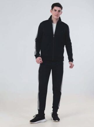 Black track suit