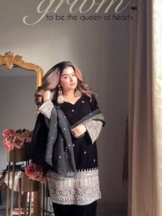 Buy Heavy Velvet Palazzo Set for Girls & Women’s in India